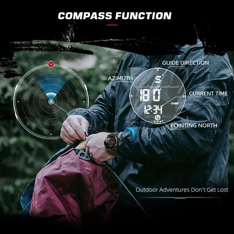 NORTH EDGE Altimeter Pro — Built for the Outdoors