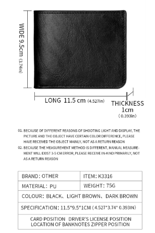 M-Sport Wallet — Precision. Style. Performance. -BMW M-