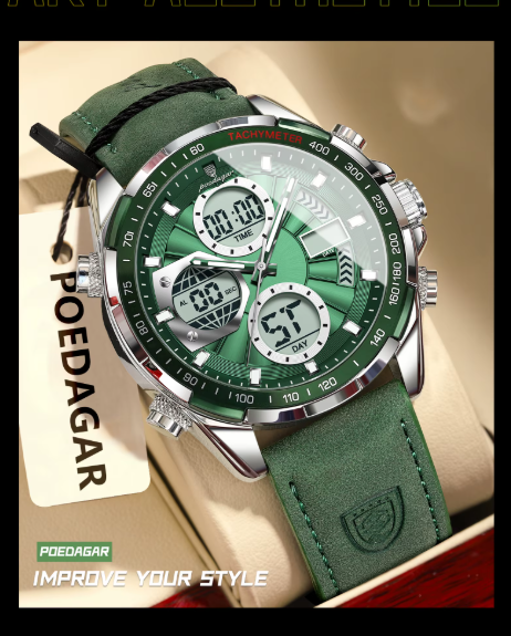 Poedagar Velocity Green — Precision Meets Power