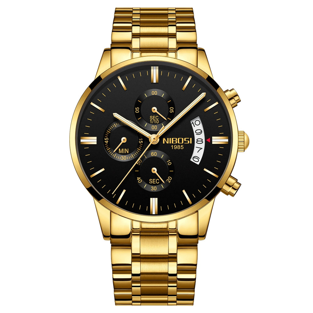 NIBOSI Gold Prestige — Timeless Luxury, Modern Power