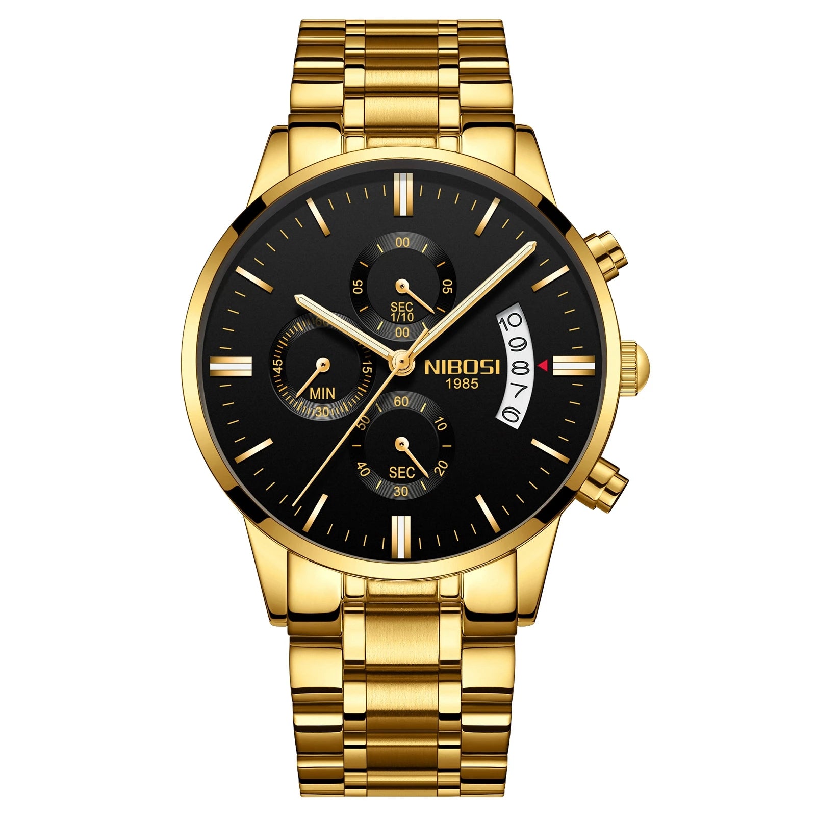 NIBOSI Gold Prestige — Timeless Luxury, Modern Power