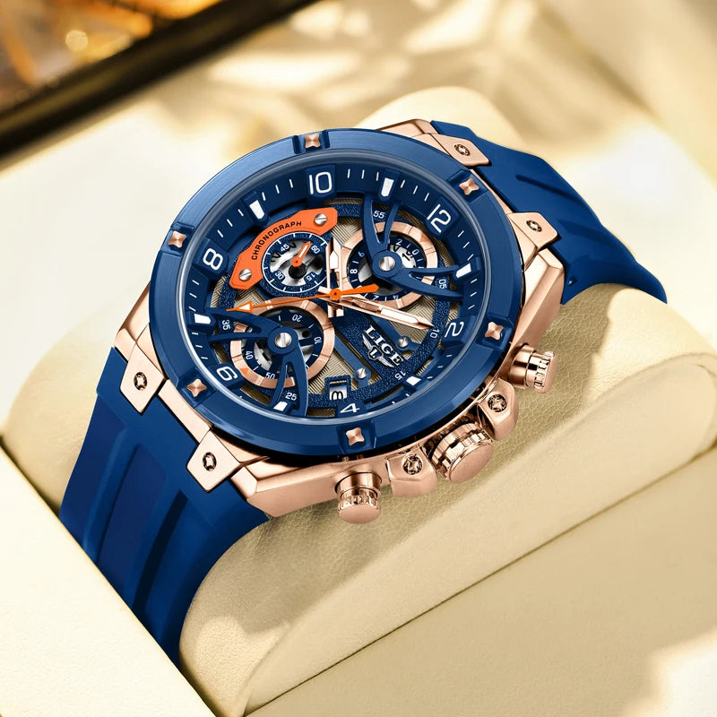 LIGE Titan Force Chronograph — Power Meets Precision