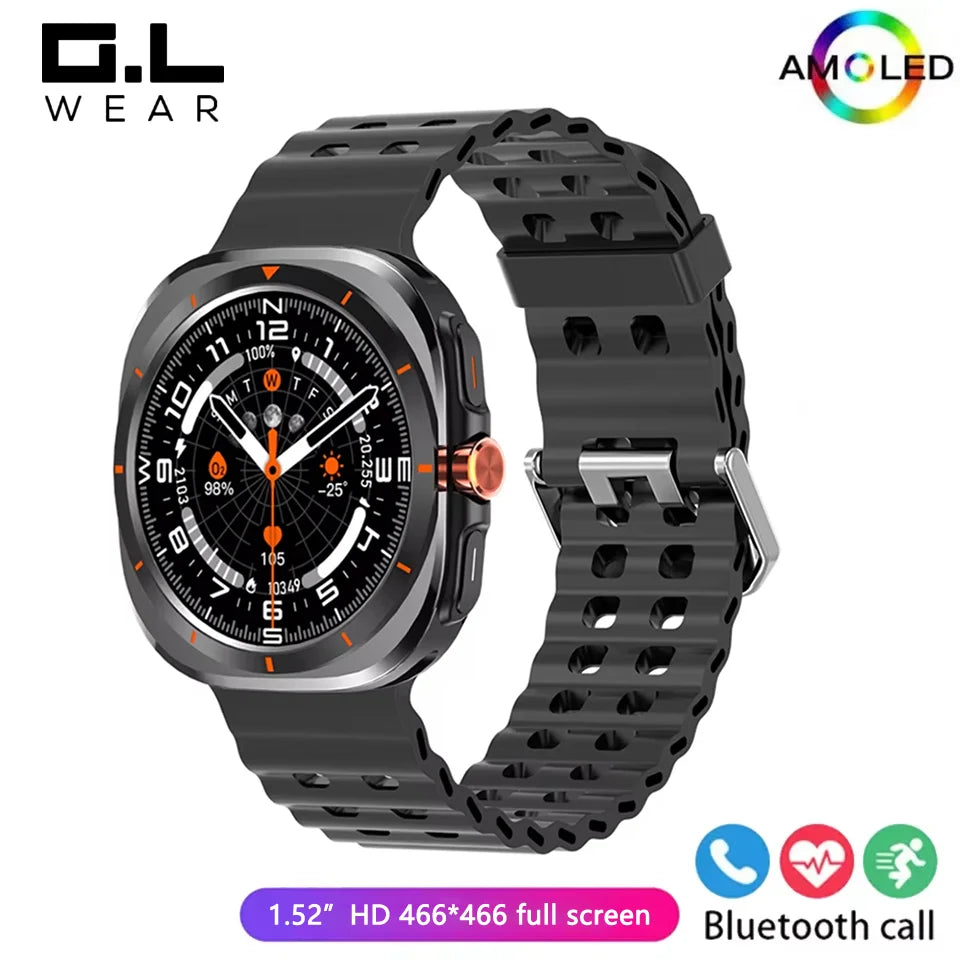GL WEAR Horizon Pro — Premium Design Smartwatch with AMOLED Display