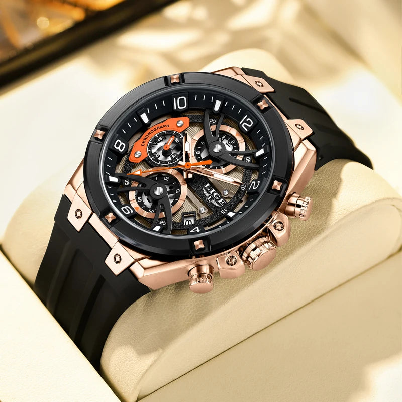 LIGE Titan Force Chronograph — Power Meets Precision