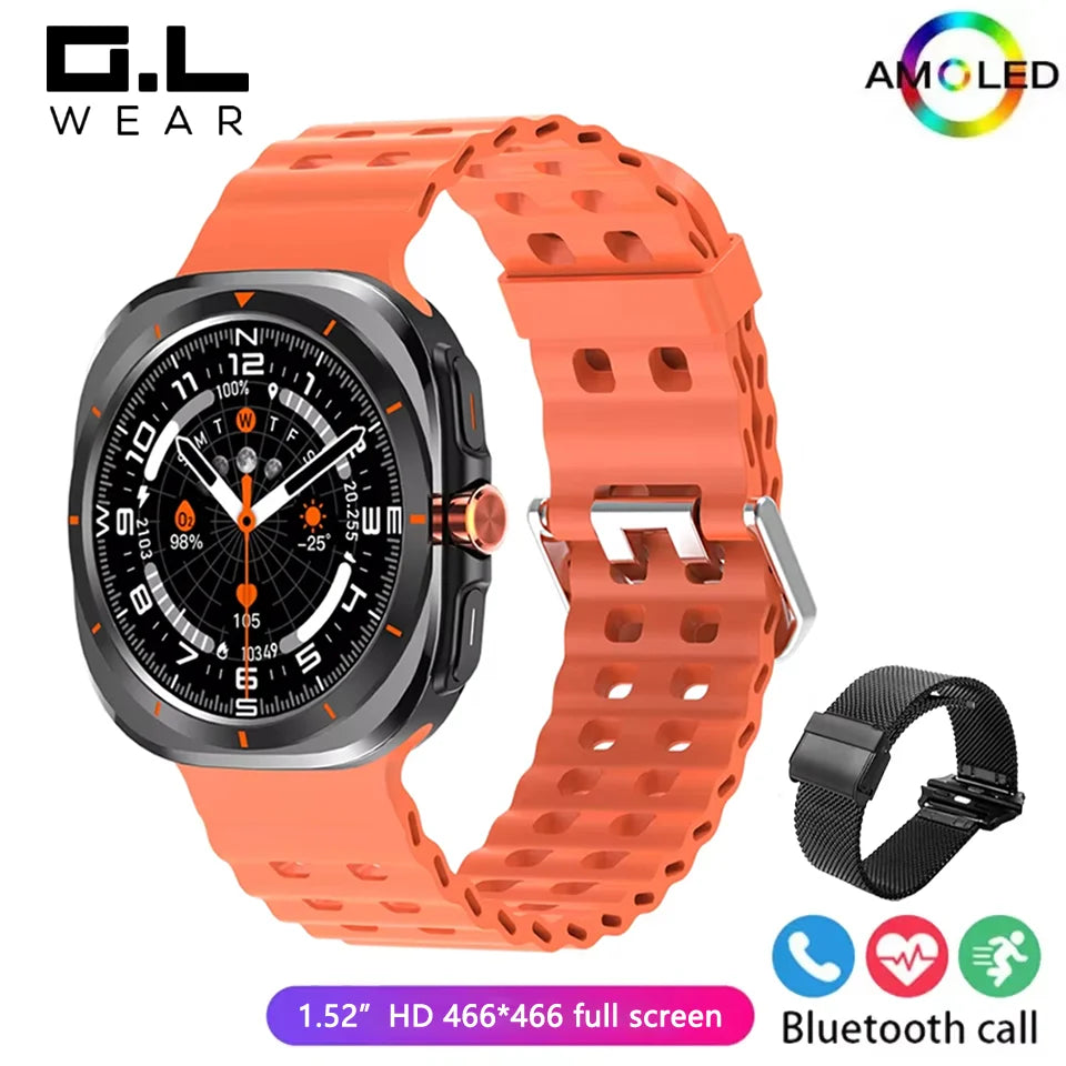 GL WEAR Horizon Pro — Premium Design Smartwatch with AMOLED Display