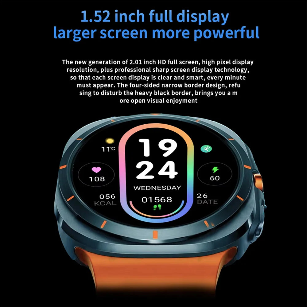 GL WEAR Horizon Pro — Premium Design Smartwatch with AMOLED Display