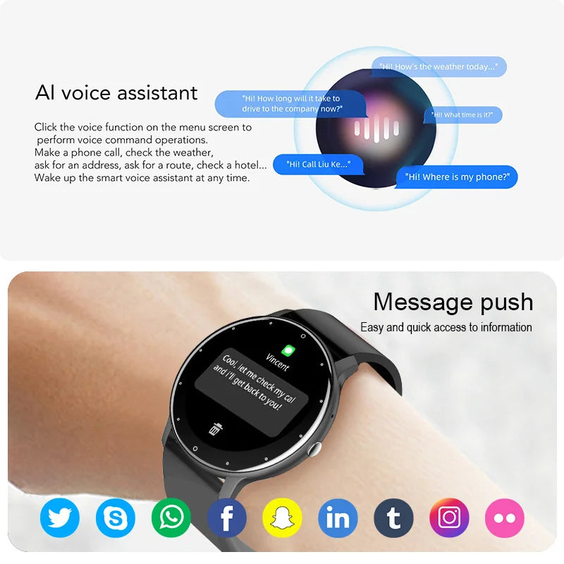 LIGE Smart Watch — Where Style Meets Performance